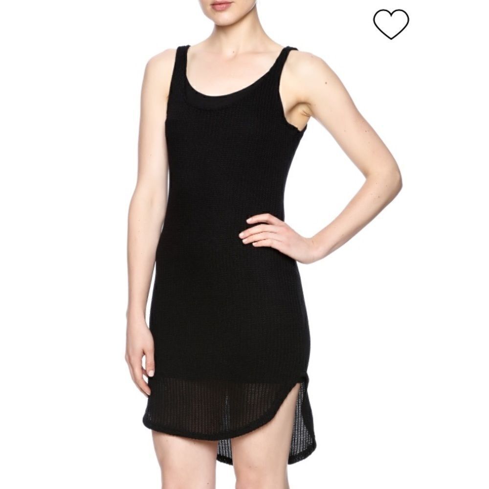 Honey Punch Black Knit Tank